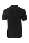 Men's Short Sleeve Polo - Black