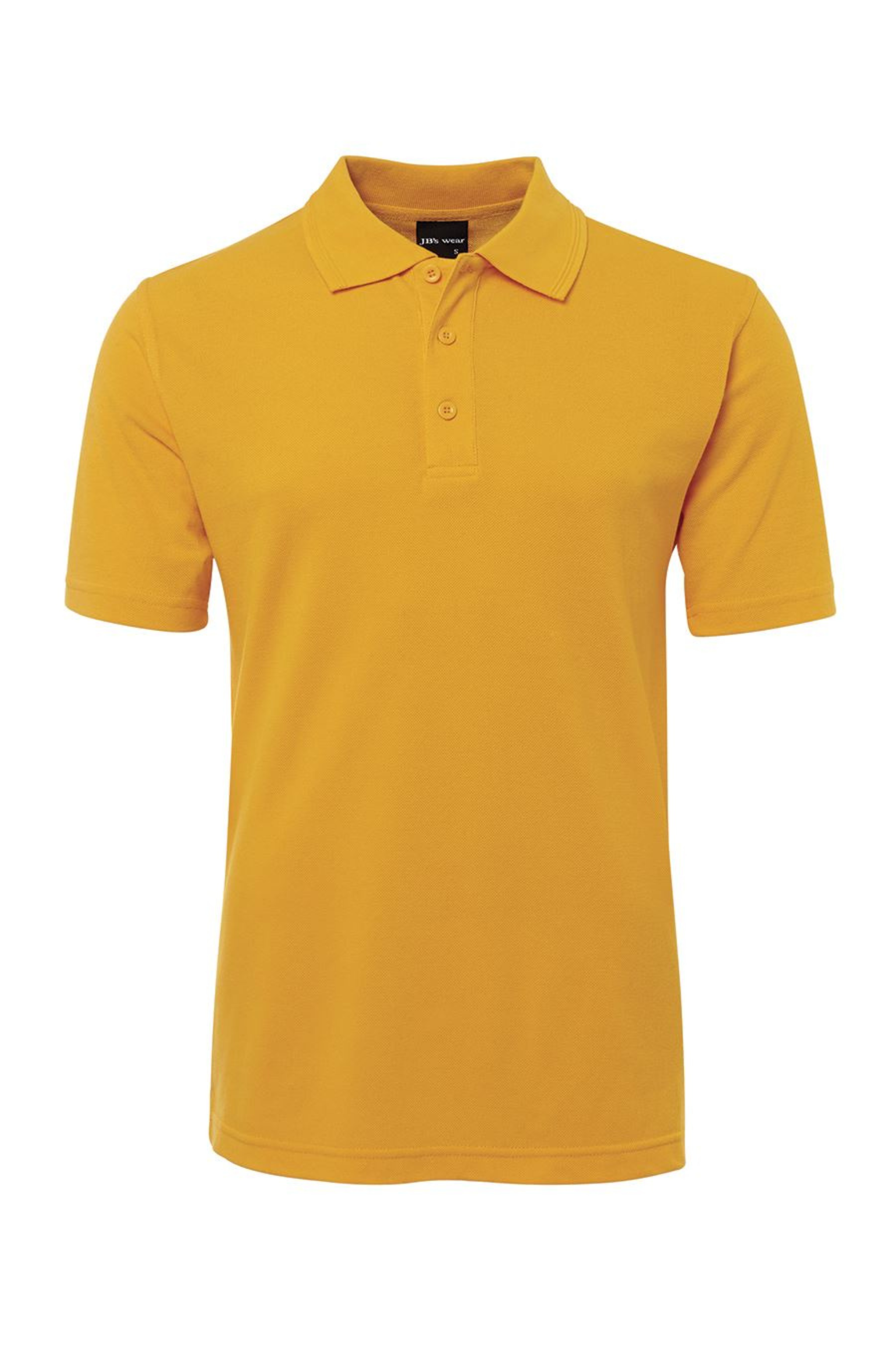 Men's Short Sleeve Polo - Gold