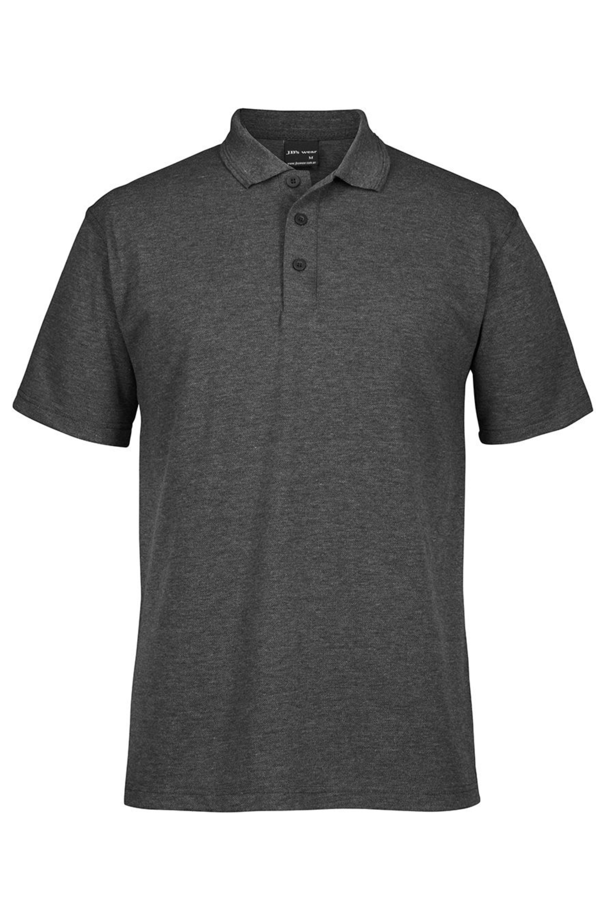 Men's Short Sleeve Polo - Graphite Marle