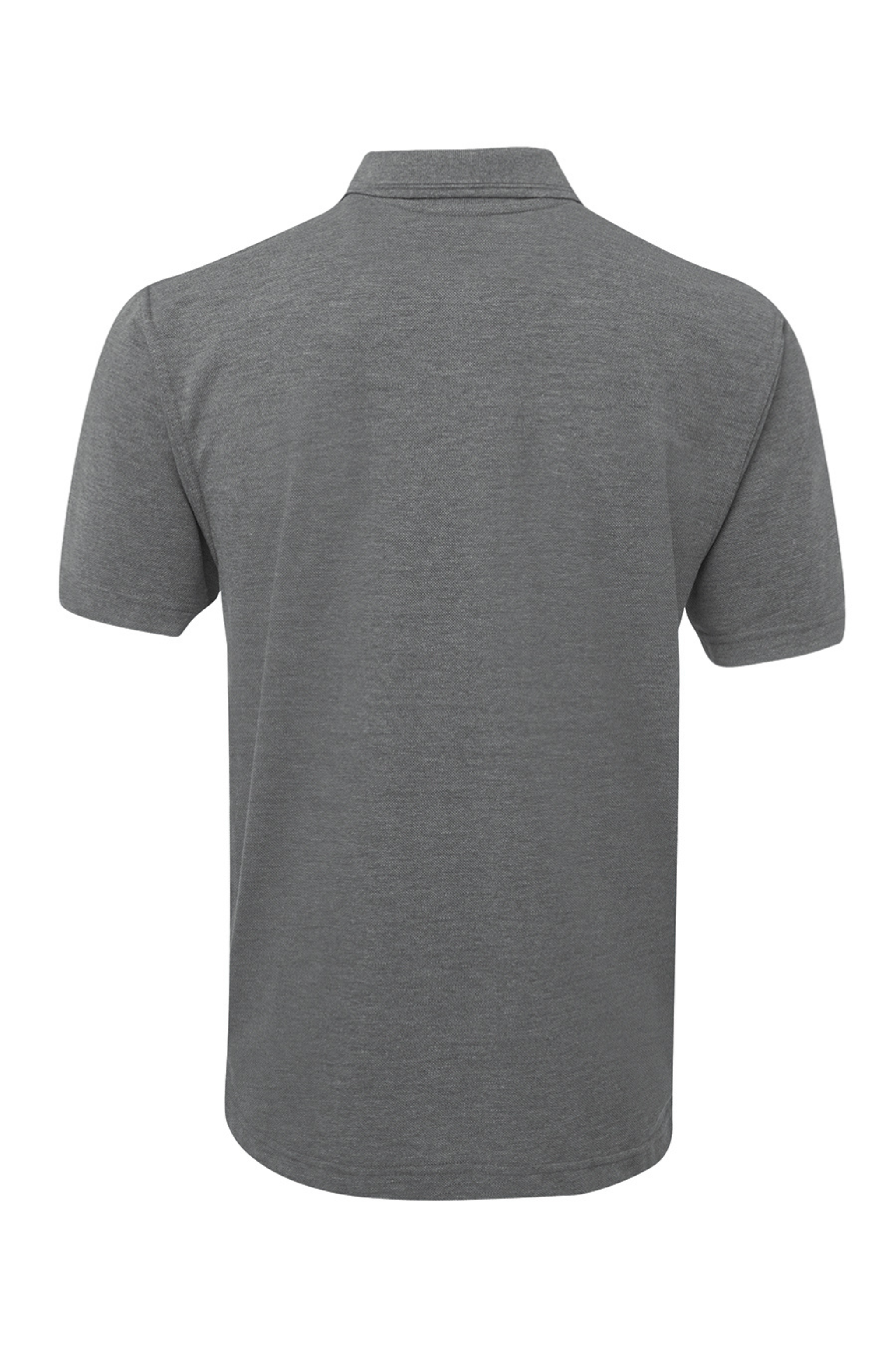 Men's Short Sleeve Polo - Grey Marle