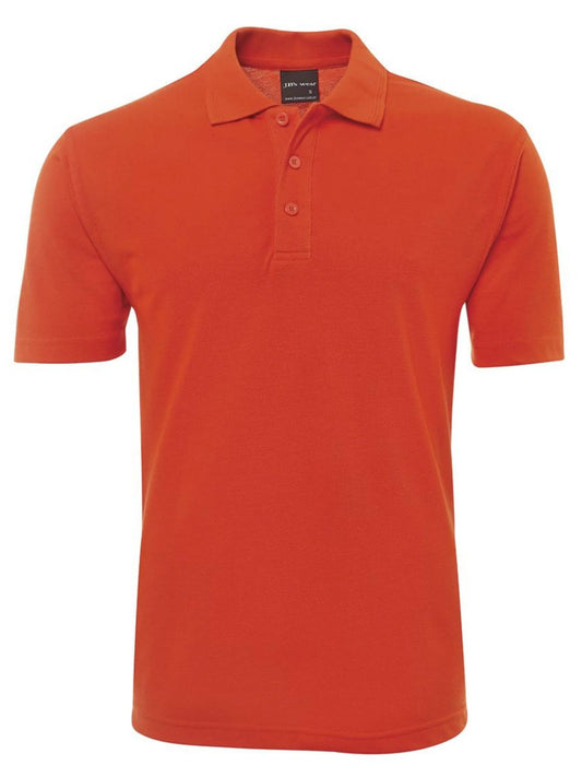 Men's Short Sleeve Polo - Orange