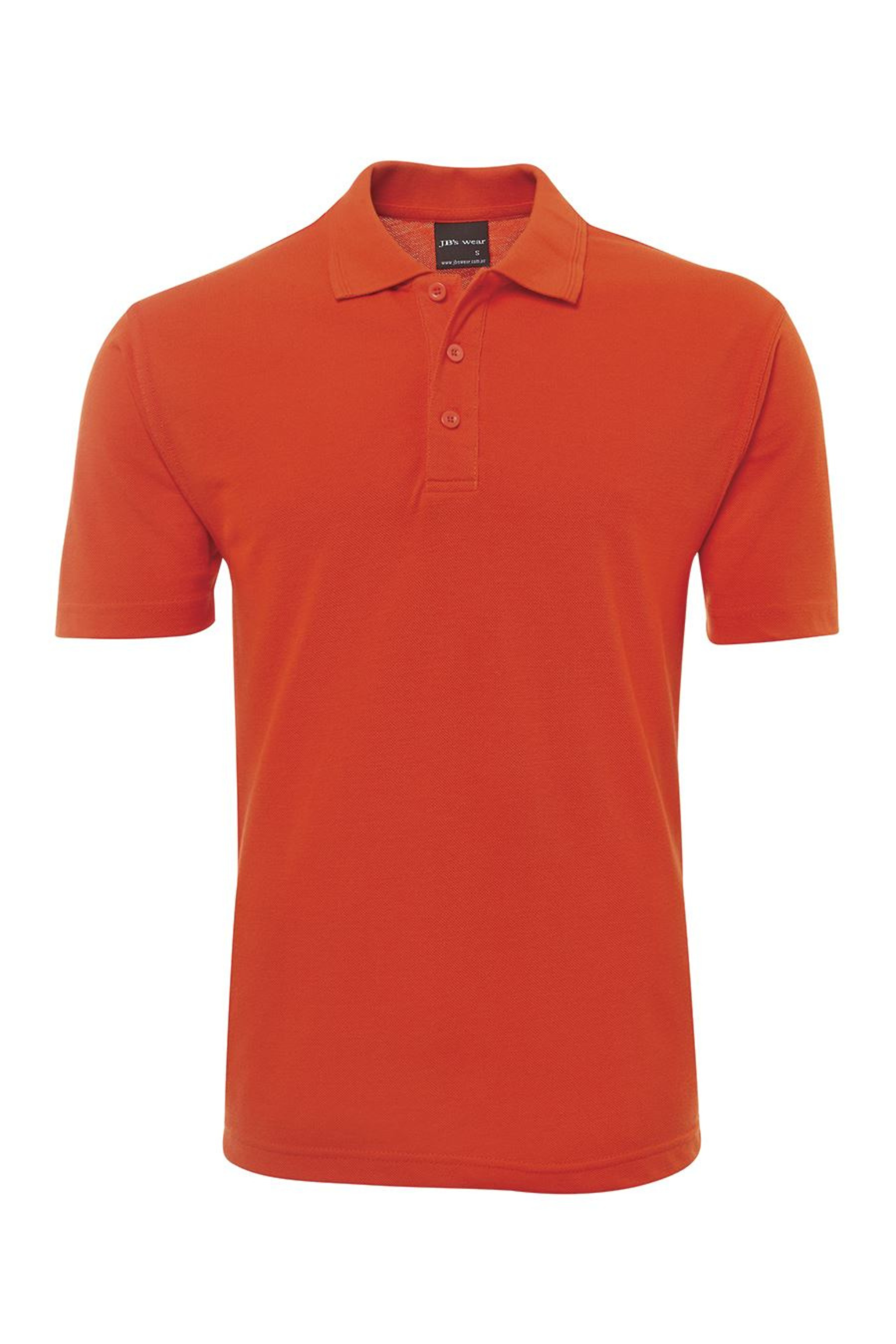 Men's Short Sleeve Polo - Orange