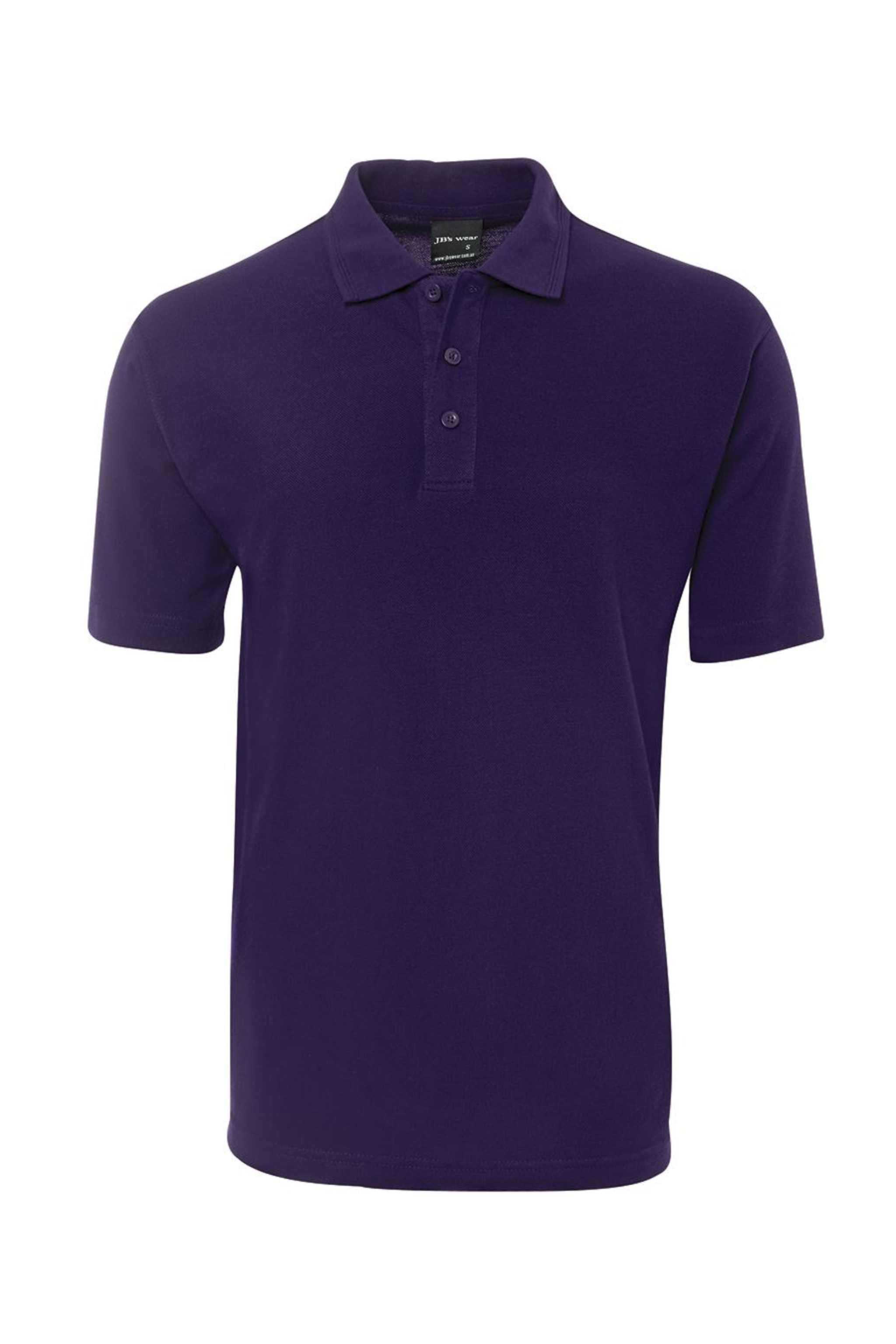 Men's Short Sleeve Polo - Purple