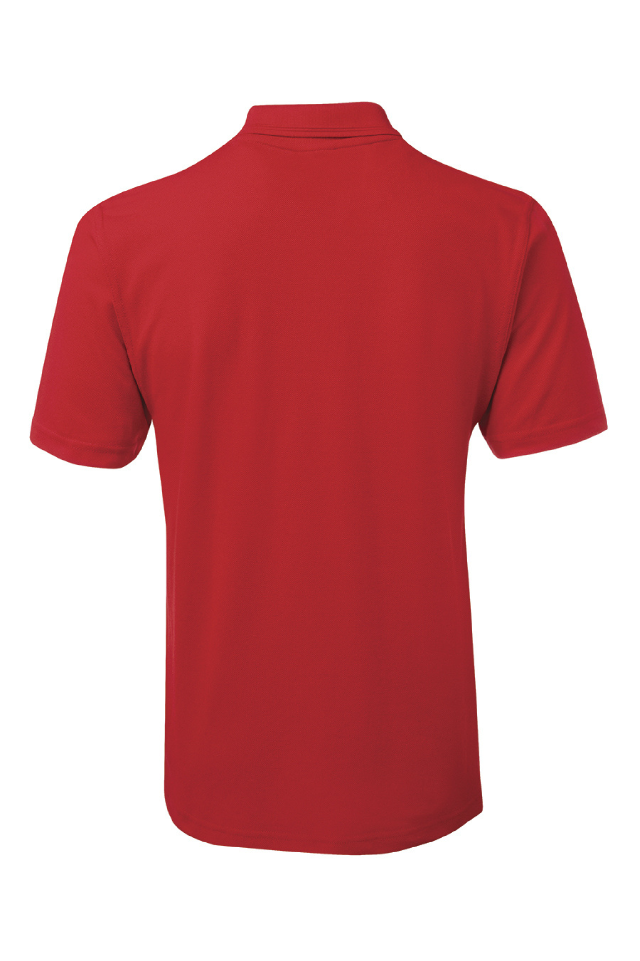 Men's Short Sleeve Polo - Red