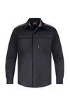 Contrast Work Shirt LSL (CODE LC0108)