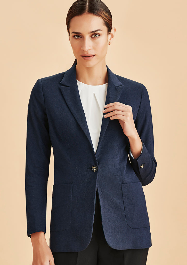 Arden Womens Smart Casual Blazer - Navy