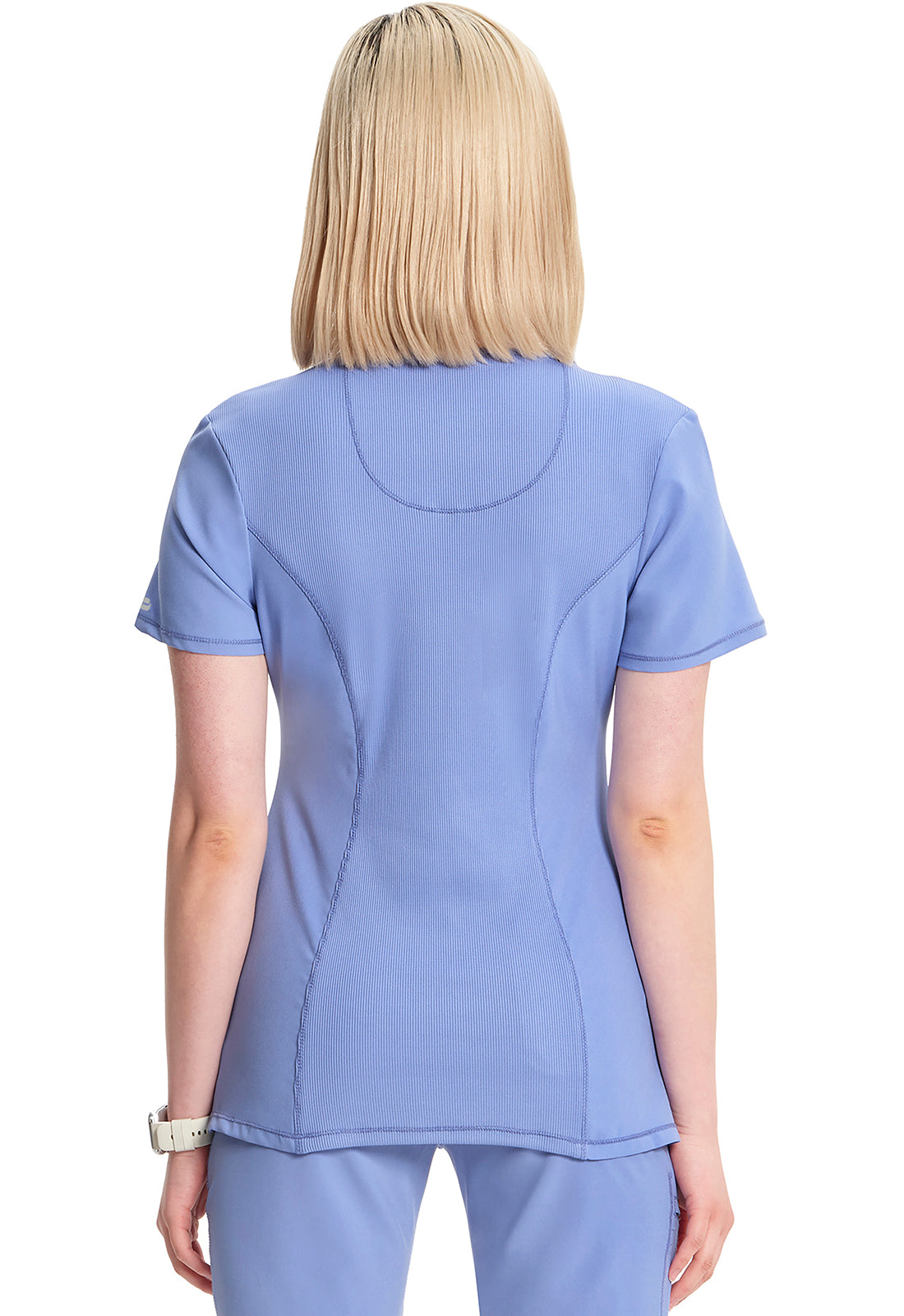 Cherokee Women's Infinity Round Neck Top - Ciel Blue