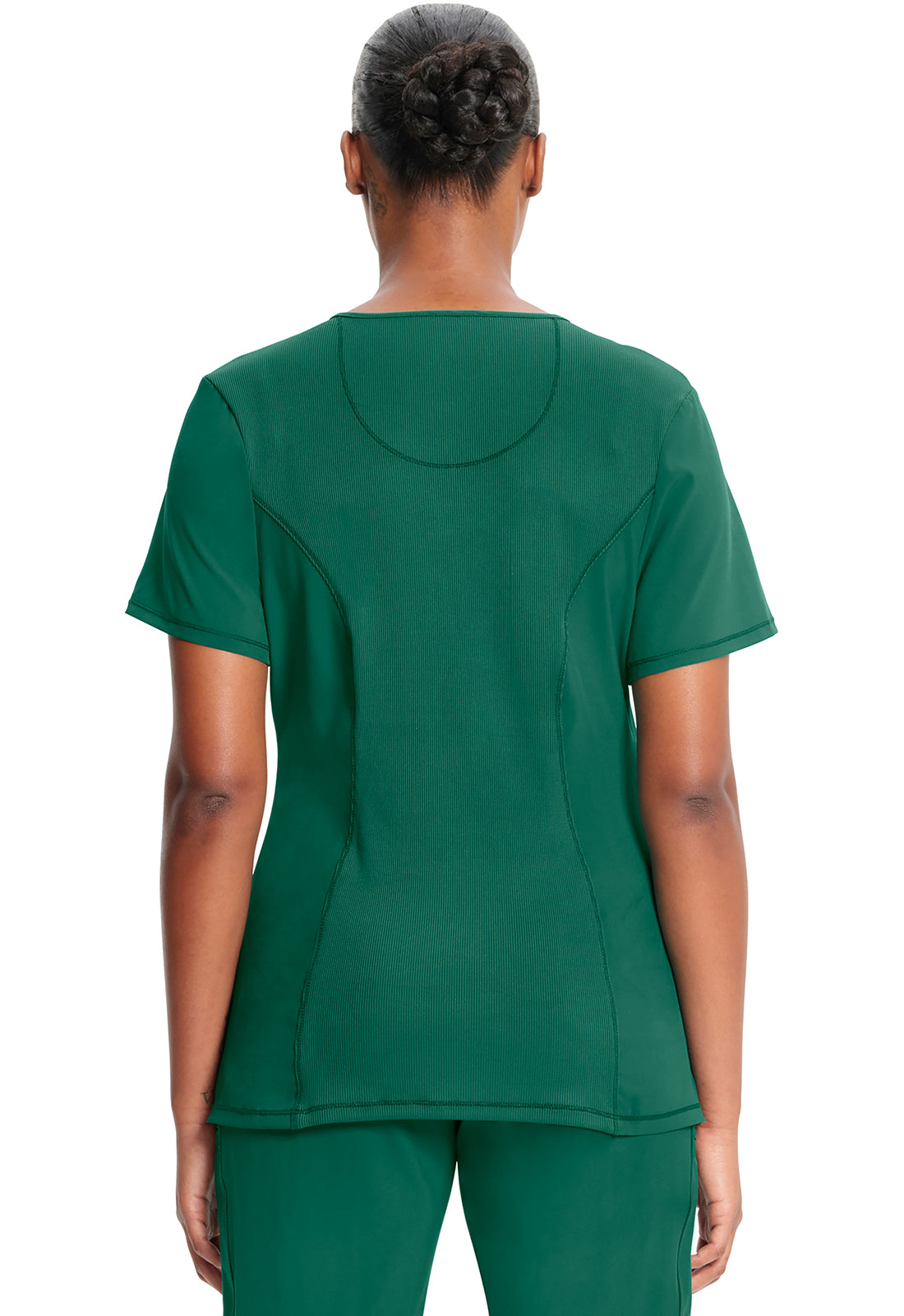 Cherokee Women's Infinity Round Neck Top - Hunter Green