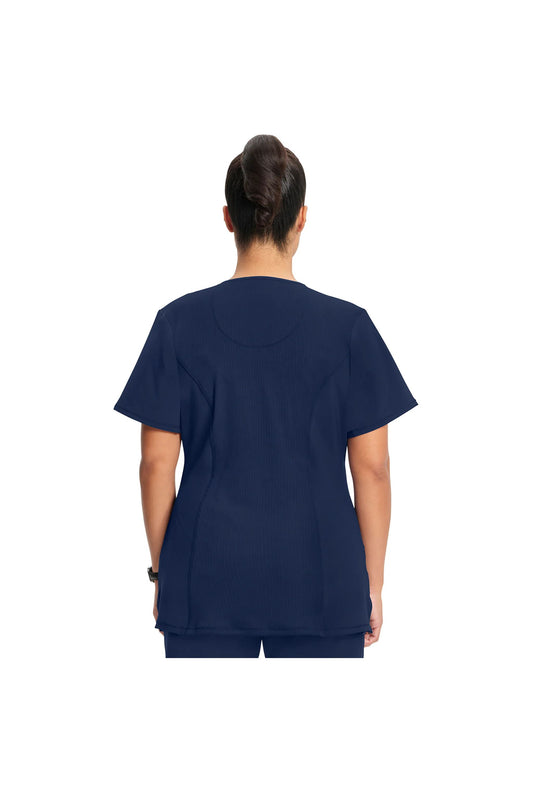Cherokee Women's Infinity Round Neck Top - Navy