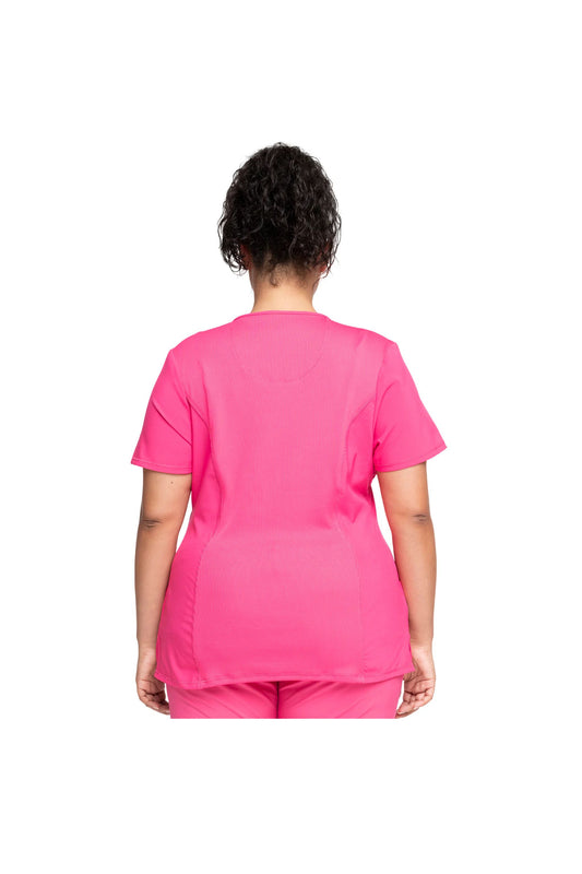 Cherokee Women's Infinity Round Neck Top - Pink