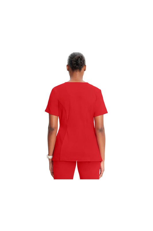 Cherokee Women's Infinity Round Neck Top - Red