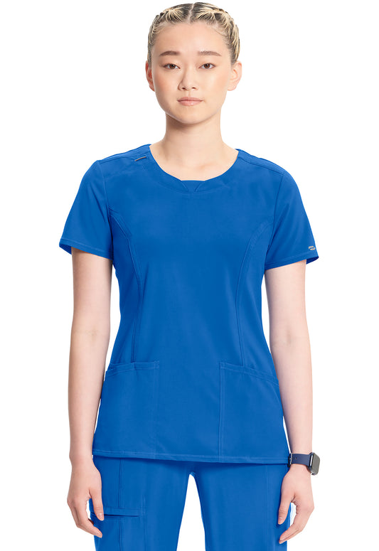 Cherokee Women's Infinity Round Neck Top - Royal