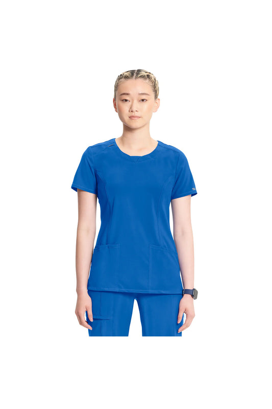 Cherokee Women's Infinity Round Neck Top - Royal