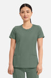 Cherokee Women's Infinity Round Neck Top