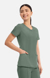 Cherokee Women's Infinity Round Neck Top