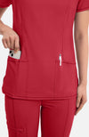 Cherokee Women's Infinity Round Neck Top