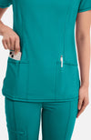 Cherokee Women's Infinity Round Neck Top