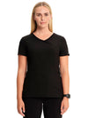 Cherokee Women's Infinity Mock Wrap Top - Black