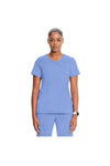 Cherokee Women's Infinity Mock Wrap Top - Ciel Blue