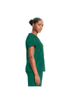 Cherokee Women's Infinity Mock Wrap Top - Hunter Green