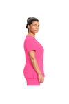 Cherokee Women's Infinity Mock Wrap Top - Pink