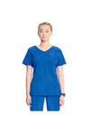 Cherokee Women's Infinity Mock Wrap Top - Royal