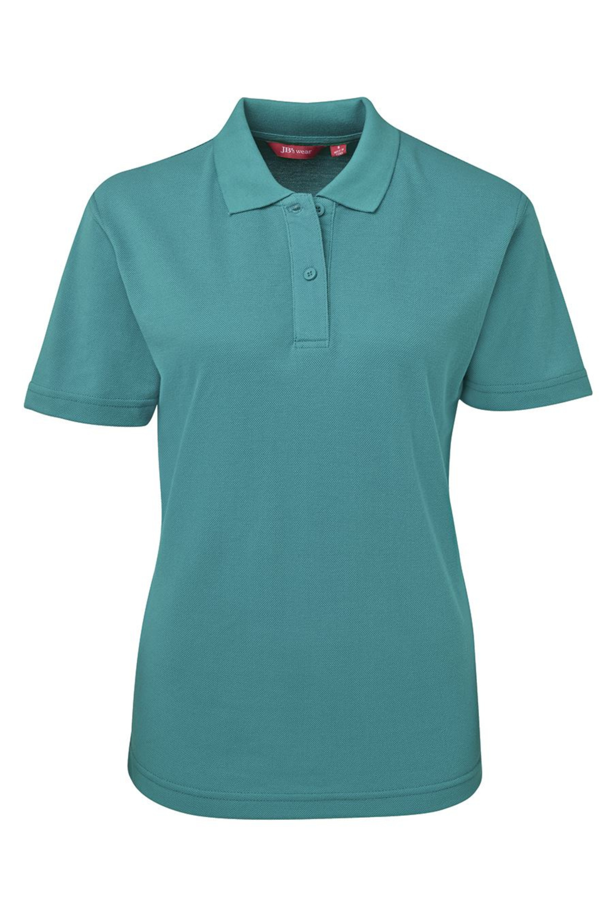 Ladies Polo 210gsm Polycotton SSL - Jade Green