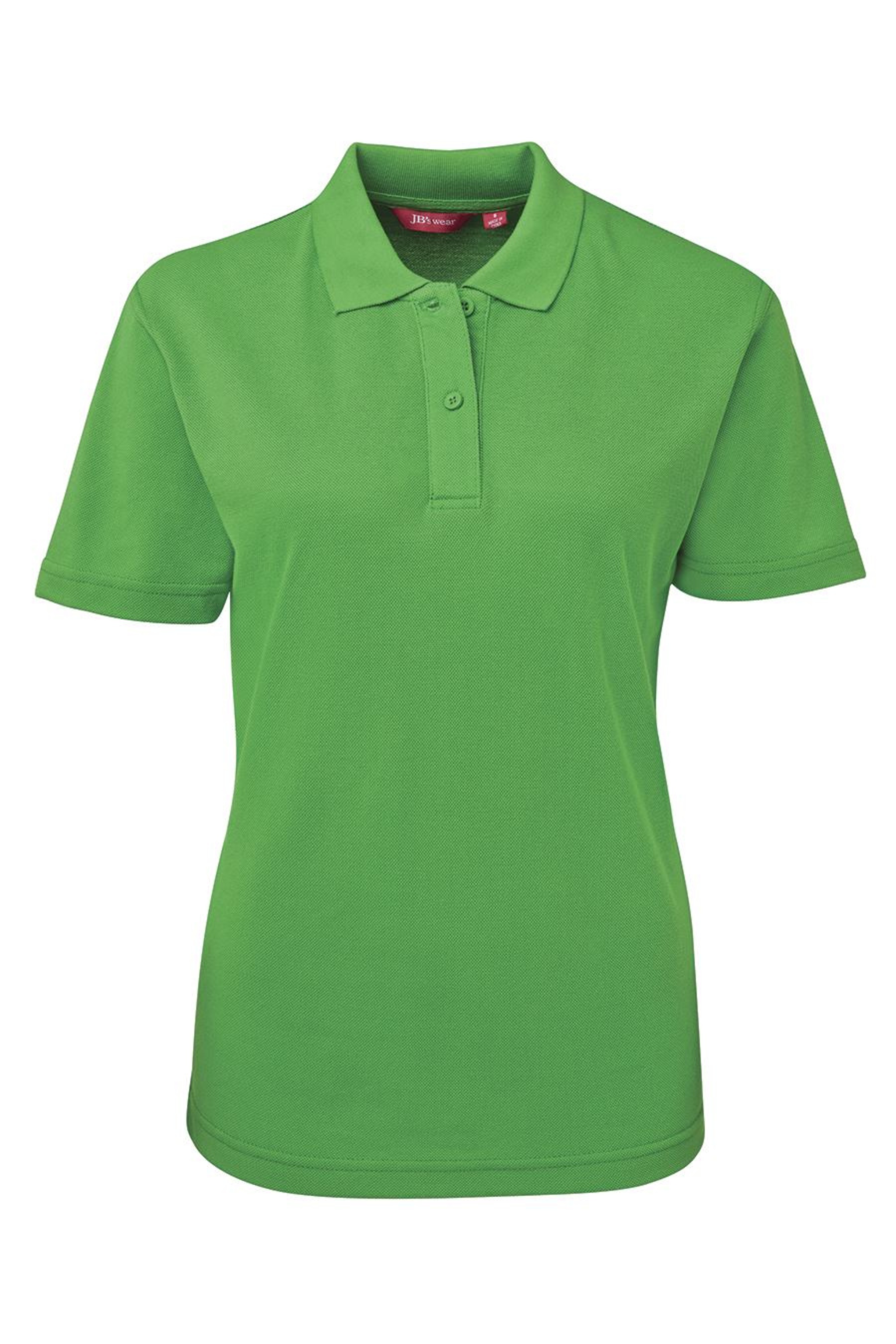 Ladies Polo 210gsm Polycotton SSL - Pea Green