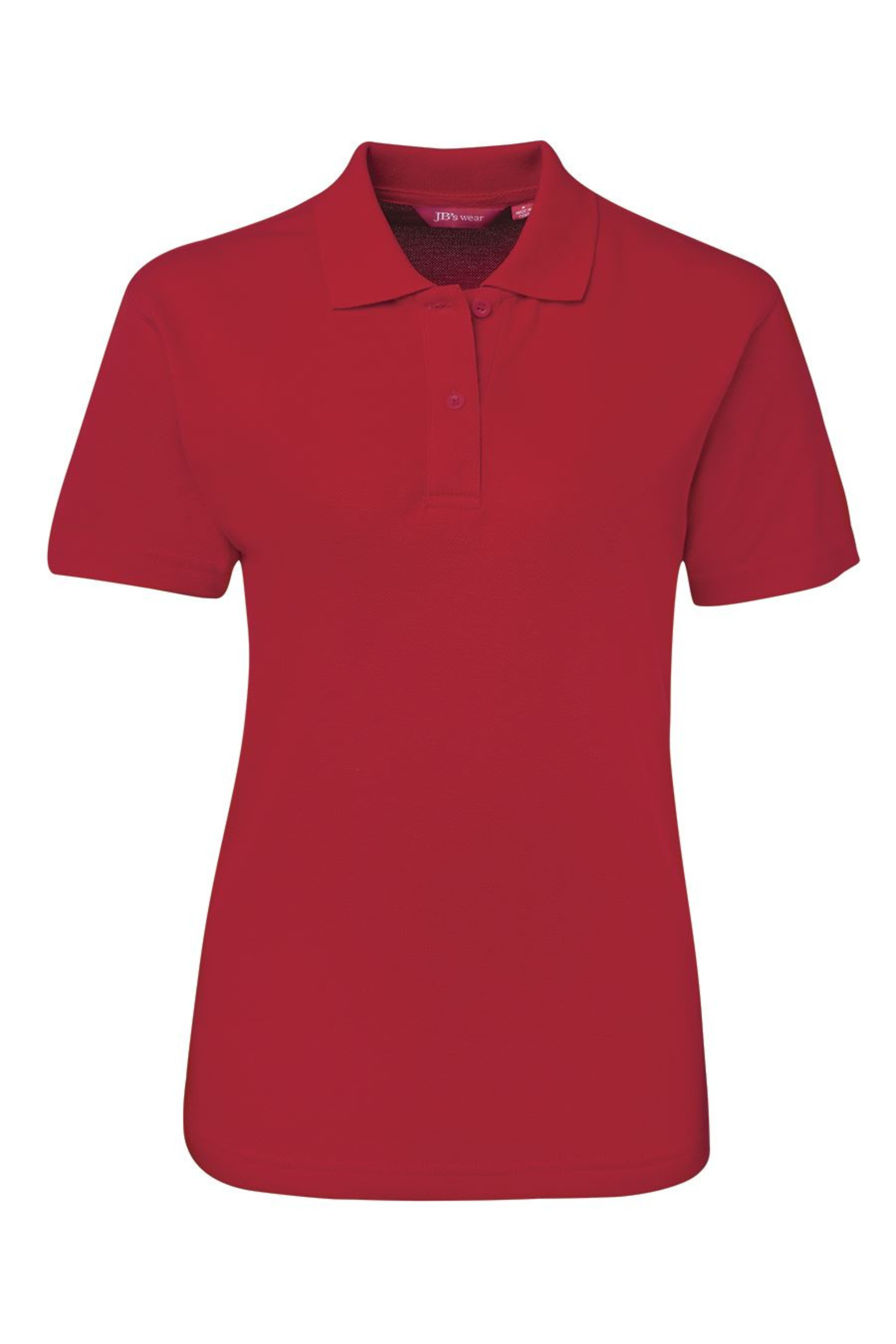 Ladies Polo 210gsm Polycotton SSL - Red