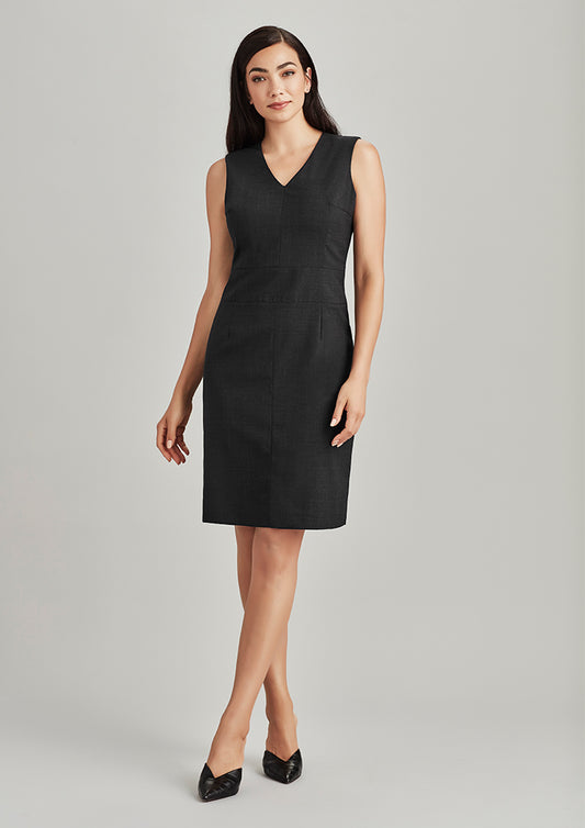 Sleeveless V-Neck Dress