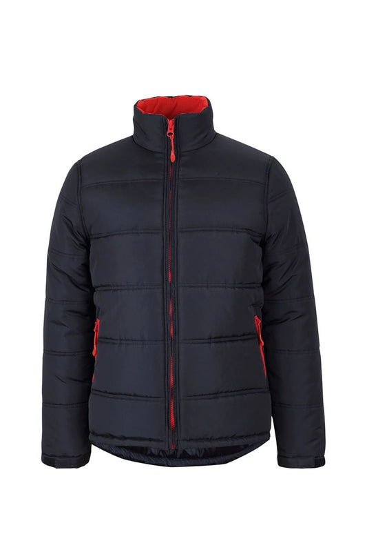 Contrast Puffer Jacket