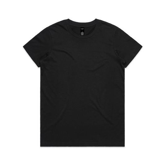 Women's Maple T-Shirt - Black