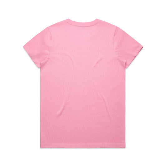 Women's Maple T-Shirt - Bubblegum