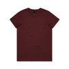 Women's Maple T-Shirt - Burgundy