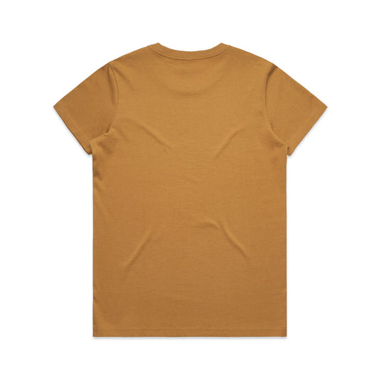Women's Maple T-Shirt - Camel