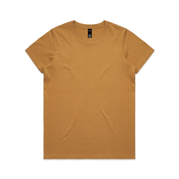 Women's Maple T-Shirt - Camel