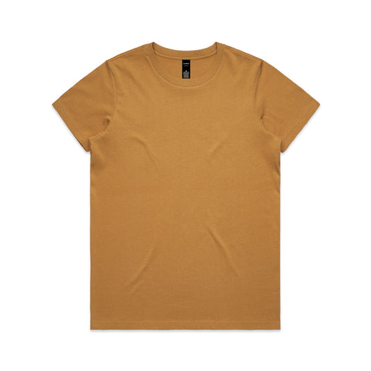 Women's Maple T-Shirt - Camel