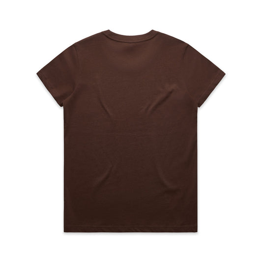 Women's Maple T-Shirt - Chestnut