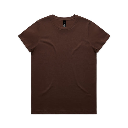 Women's Maple T-Shirt - Chestnut