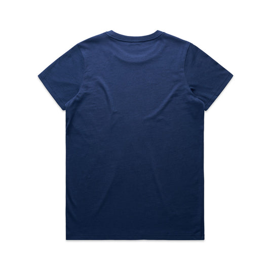 Women's Maple T-Shirt - Cobalt