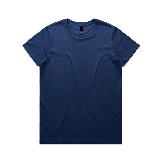 Women's Maple T-Shirt - Cobalt