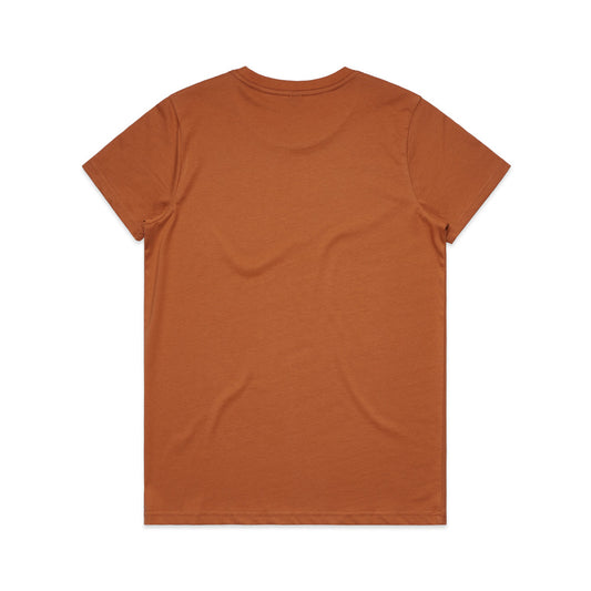 Women's Maple T-Shirt - Copper