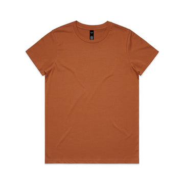 Women's Maple T-Shirt - Copper