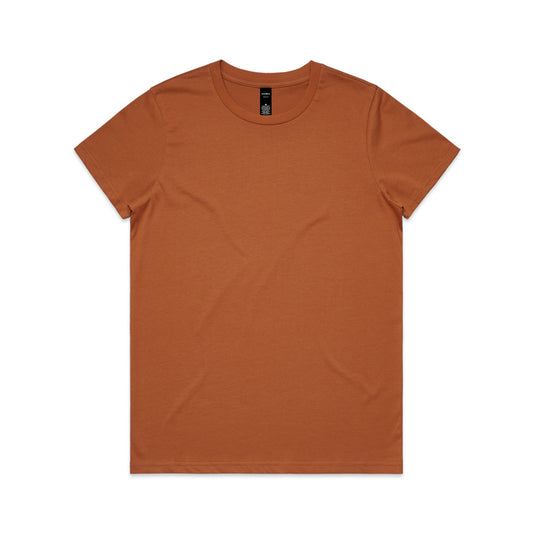 Women's Maple T-Shirt - Copper