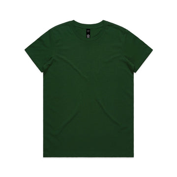 Women's Maple T-Shirt - Forest Green