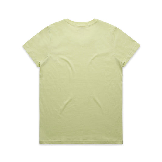 Women's Maple T-Shirt - Lime