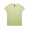 Women's Maple T-Shirt - Lime