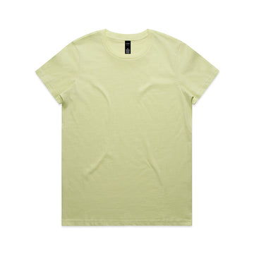 Women's Maple T-Shirt - Lime