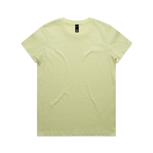 Women's Maple T-Shirt - Lime