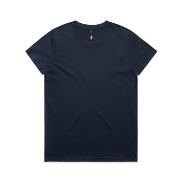 Women's Maple T-Shirt - Midnight Blue